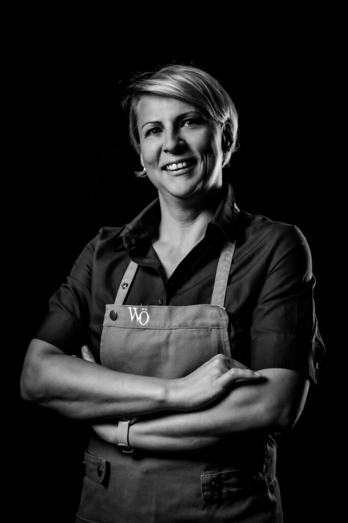 Foodfotografie - Werbefotografie - Restaurant Wörgötter - Mitarbeiterportraits - schwarz/weiß