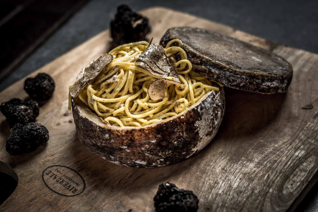 Foodfotografie/ Werbefotografie Wirtshaus "Jungwirt" - Foodfotografie Trüffel mit Nudeln