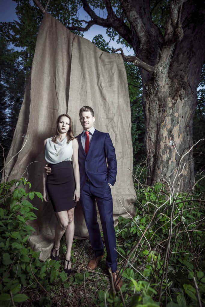 Portraitshooting - Pärchenshooting on location am Alten Almhaus- Outdoorshooting