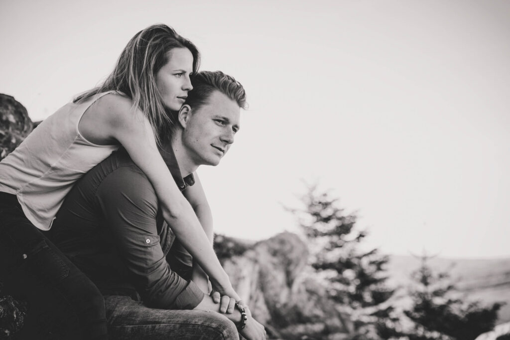 Portraitshooting - Pärchenshooting on location am Alten Almhaus- Outdoorshooting