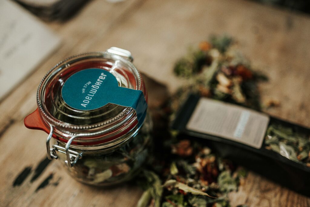 Werbefotografie Adelwöhrer - Produktaufnahme von Tee