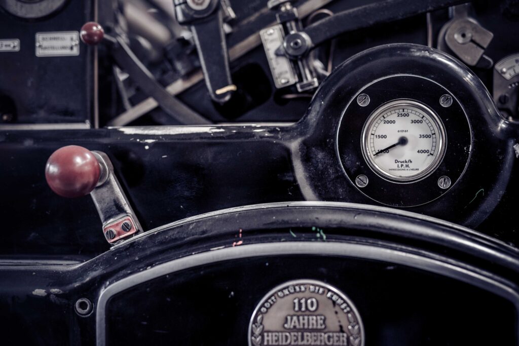 Werbefotografie - Druckzentrum Eisenstadt - Aufnahme der Druckmaschine