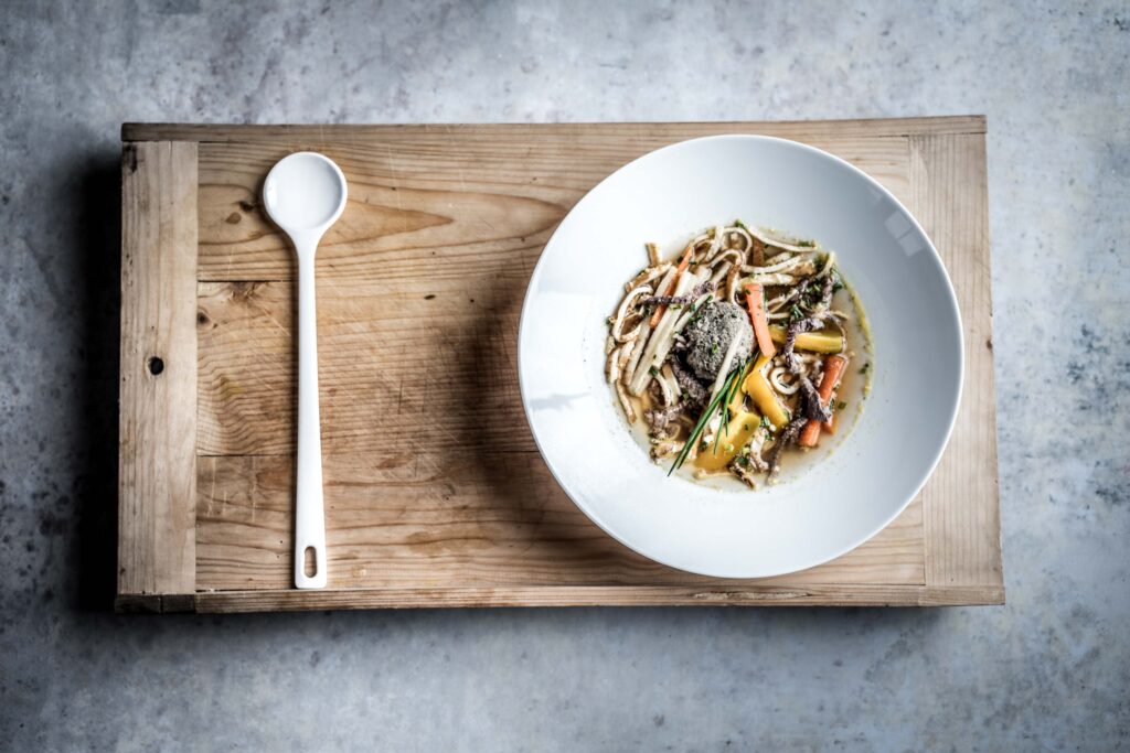 Werbefotografie Gasthaus Hofmann - Foodfotografie einer Suppe