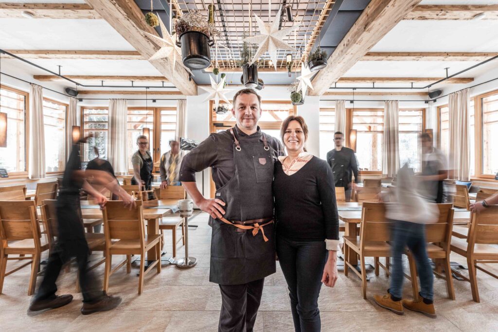 Werbefotografie für Genuss am See - Portraitaufnahme der Geschäftsführer