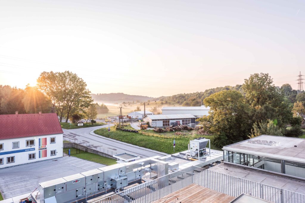 Werbefotografie - Stoelzle Oberglas - Bed & Breakfast - Aufnahme des Ausblicks aus den Zimmern