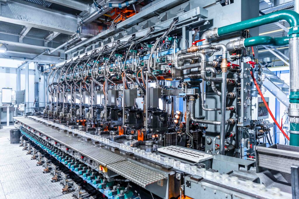 Werbefotgrafie Stoelzle Oberglas - Industrieaufnahme