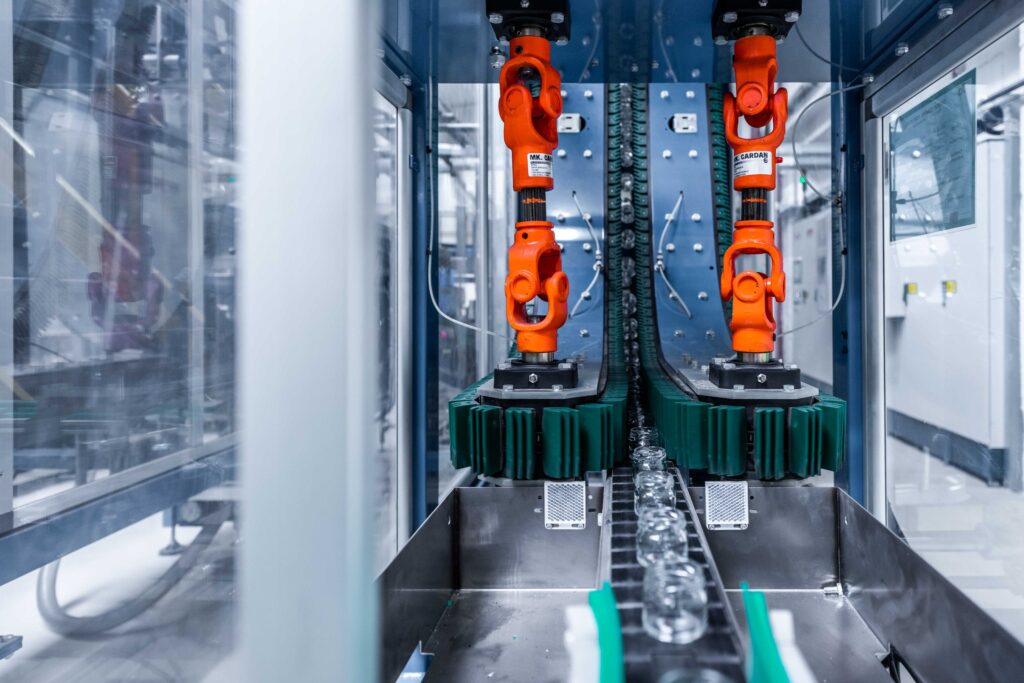 Werbefotgrafie Stoelzle Oberglas - Industrieaufnahme