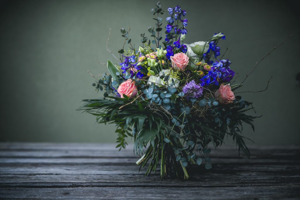Werbefotografie Gärtnerei Zwanzger - Produktfotografie eines Blumenstraußes