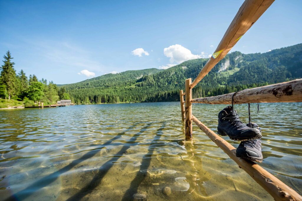 Werbefotografie für Genuss am See - Imageaufnahme des Ödensees