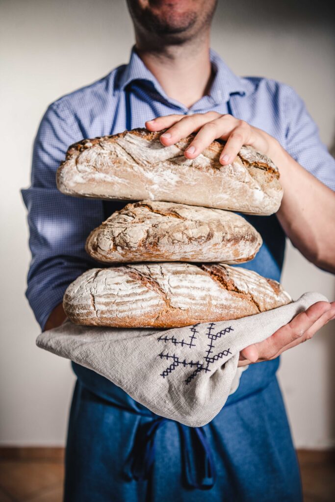 Werbefotografie - Michaelerhof - Detailaufnahme von Brot