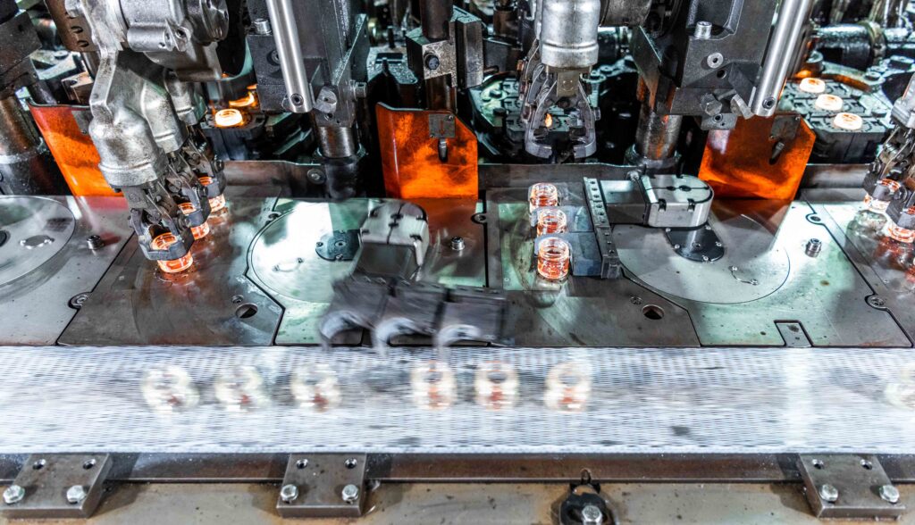 Werbefotgrafie Stoelzle Oberglas - Industrieaufnahme