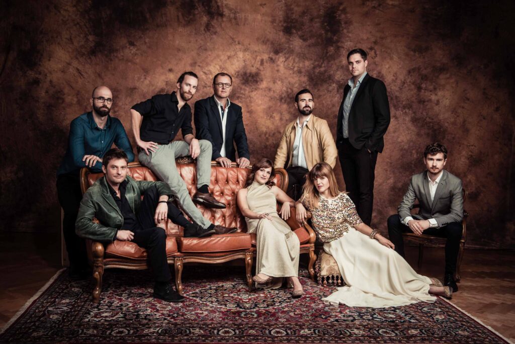 Werbefotografie - Gruppenfoto Band "Empire of Sounds" - im Fotostudio
