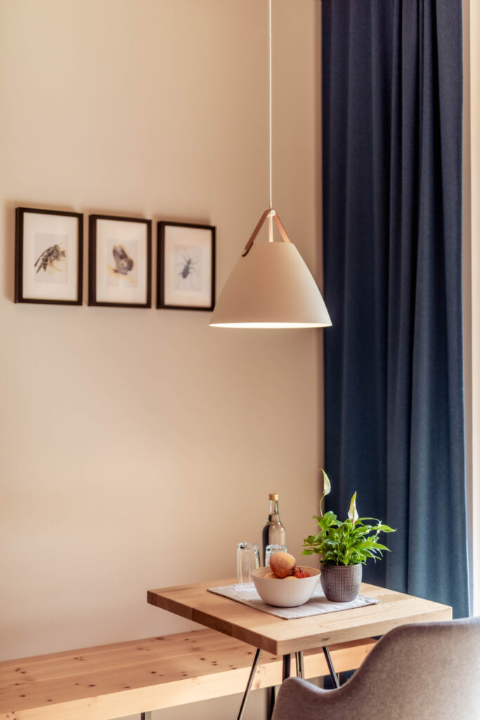 Werbefotografie Hotel Lechzeit - Architekturaufnahme des Restaurants